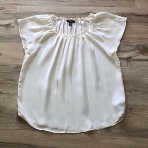 Chaps Elegant Cream Women's Top